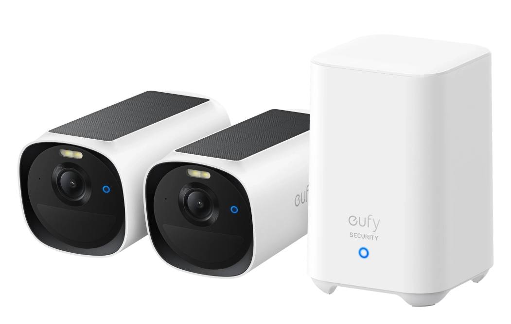 EufyCam E40 with HomeBase 2 (and SoloCam E42 floodlight)