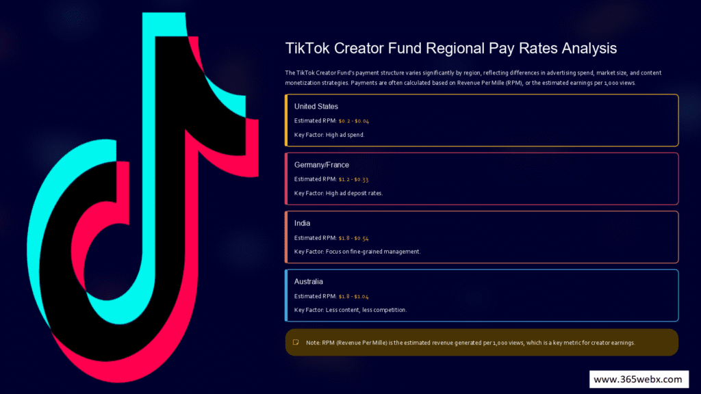 TikTok Creator Fund: Does Your Region Pay More?
